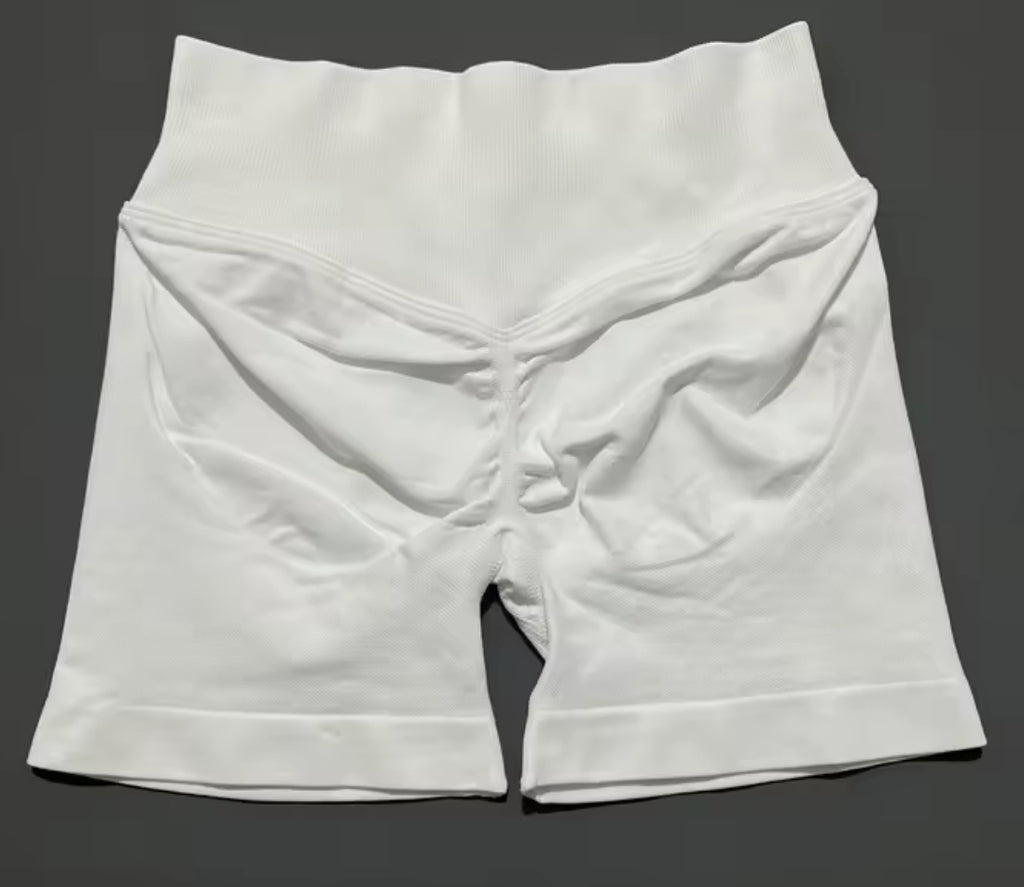 Women Fitness Workout Shorts Yoga High Waist Lift Butt Shorts