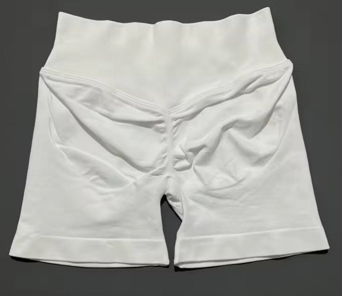 Women Fitness Workout Shorts Yoga High Waist Lift Butt Shorts