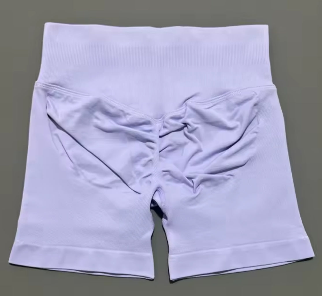 Women Fitness Workout Shorts Yoga High Waist Lift Butt Shorts